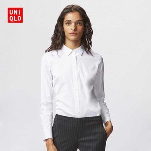 Uniqlo Supima Cotton Stretch Button Down Shirt S